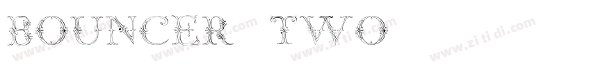 Bouncer Two字体转换